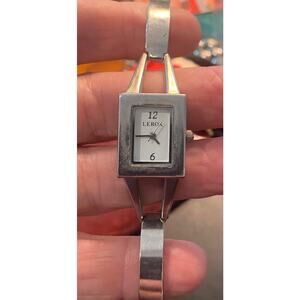 Women's Silver Tone Lerox Watch, Bracelet Band